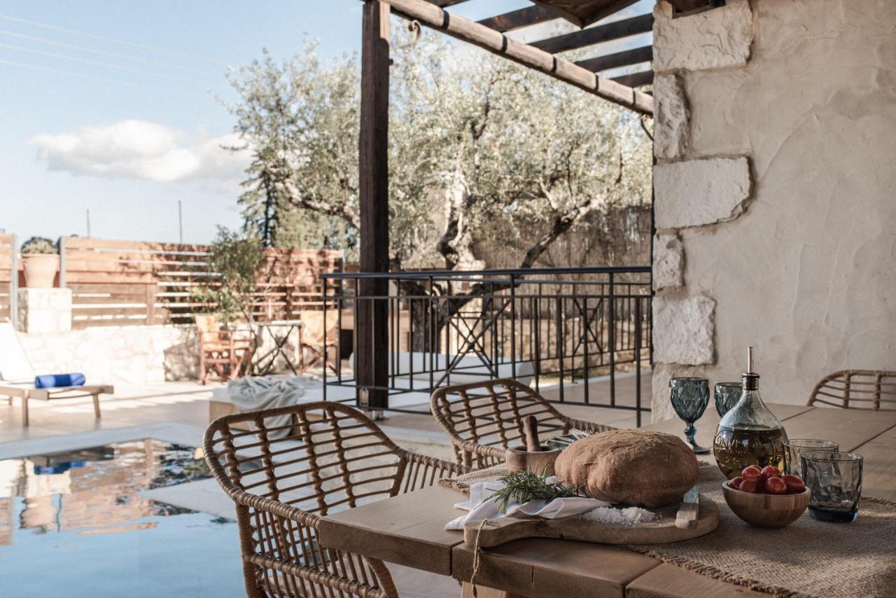 Viatzo Villas - Eclectic Villas With Heated Saltwater Pools Mouzákion 외부 사진